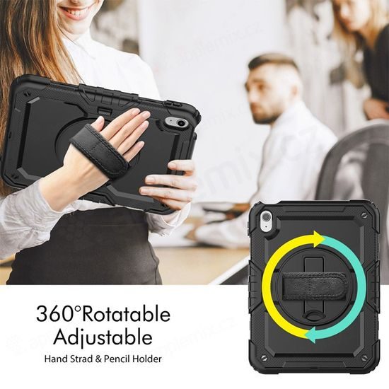 JP Solid360 etui za tablico, iPad 10.9 2022, črn