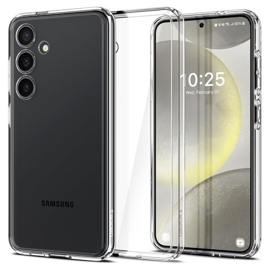 Spigen Ultra Hybrid carcasă pentru mobil, Samsung Galaxy S24, Crystal Clear