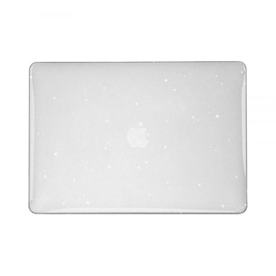 Tech-Protect SmartShell Hülle MacBook Air 13 2018-2020, Glitter clear