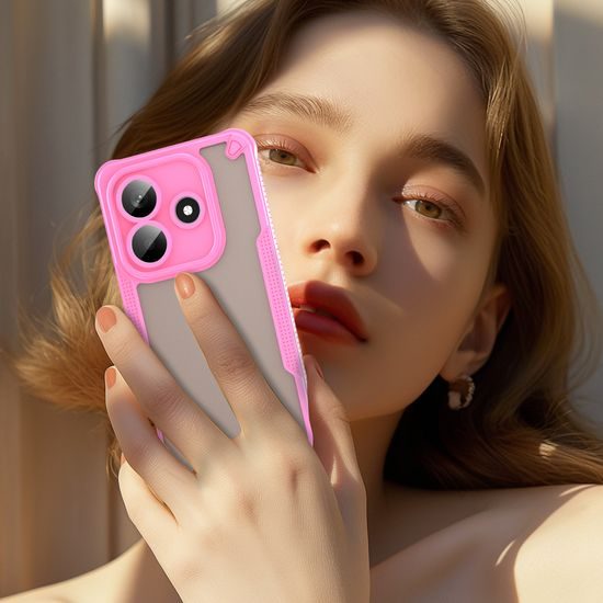 Θήκη ArmorShield Hybrid, Xiaomi Redmi Note 14 5G, ροζ