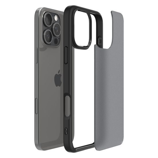 Spigen Ultra hybrid ovitek za mobilni telefon, iPhone 16 Pro, frost black