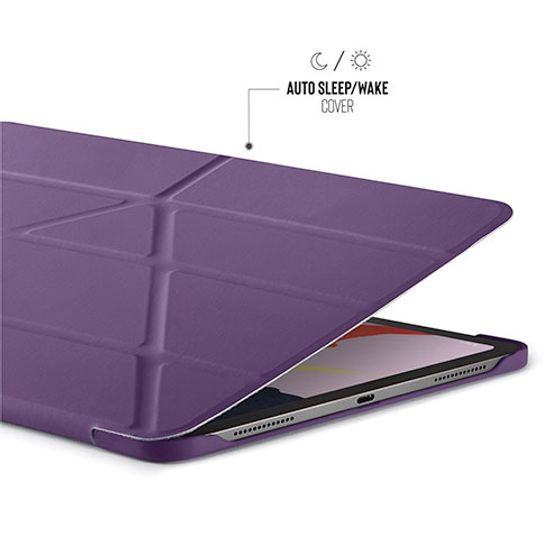 Pipetto Origami θήκη, Apple iPad Pro 11 2018 / 2020 / 2021 / 2022, μωβ