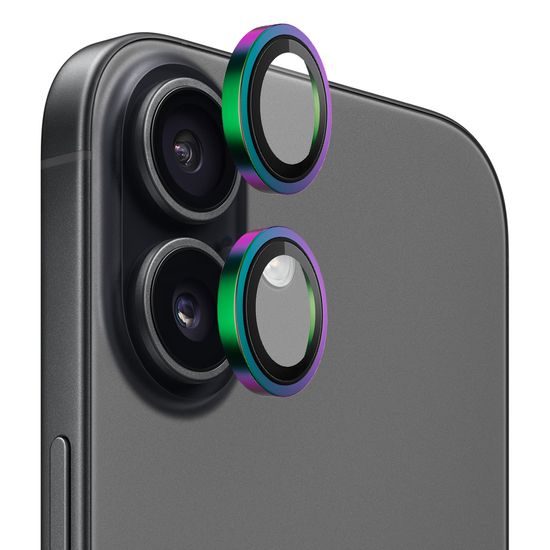 Blueo Original Metal Frame προστατευτικό γυαλί για φακό κάμερας, iPhone 17, έγχρωμο