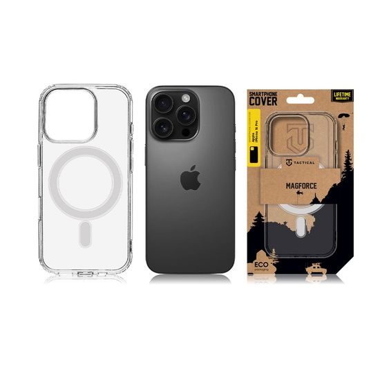 Θήκη Tactical MagForce, iPhone 16 Pro, διάφανη