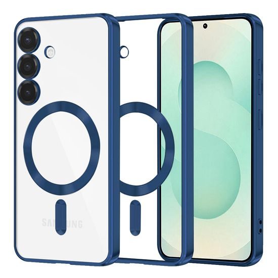 Techsuit Luxury Crystal MagSafe, Samsung Galaxy S25 Plus, μπλε