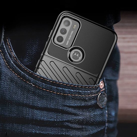 Thunder obal, Motorola Moto G50, černý
