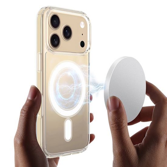 Etui Techsuit MagSafe Pro, iPhone 17 Pro / 18 Pro, przezroczyste