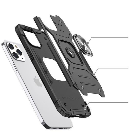 Ring Armor, iPhone 14 Pro, neagră