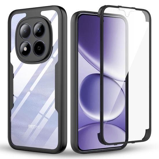 Techsuit ColorVerse 360, Xiaomi Redmi Note 15 Pro 5G, μαύρο