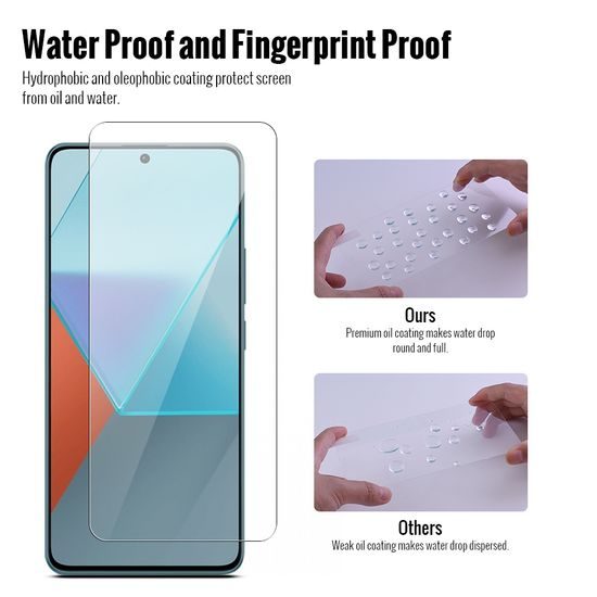 JP Long Pack Kaljeno steklo, 3 stekla za Xiaomi Redmi Note 13 Pro