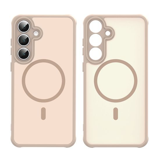 Techsuit HaloFrost II MagSafe, Samsung Galaxy S25 FE, zlatý