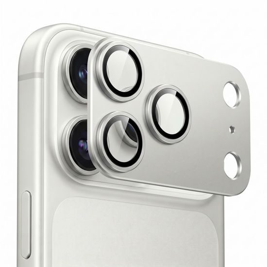 Tech-Protect CamFull Fit+ kaamera kaitseklaas iPhone 18 Pro Max – hõbedane