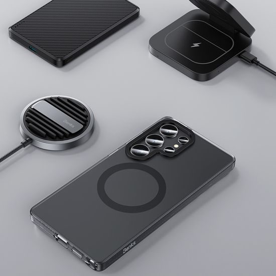 Benks Magnetic Lucid Armor θήκη, Samsung Galaxy S25 Ultra, μαύρη