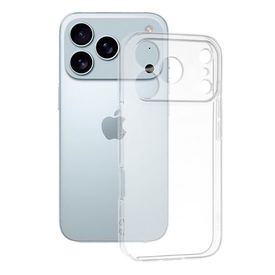 Techsuit Clear Silicone, iPhone 17 Pro
