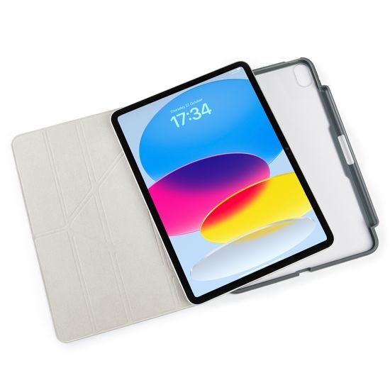 Pipetto Origami Pencil Hülle, Apple iPad 10.9 2022 / iPad 11 2025, grau