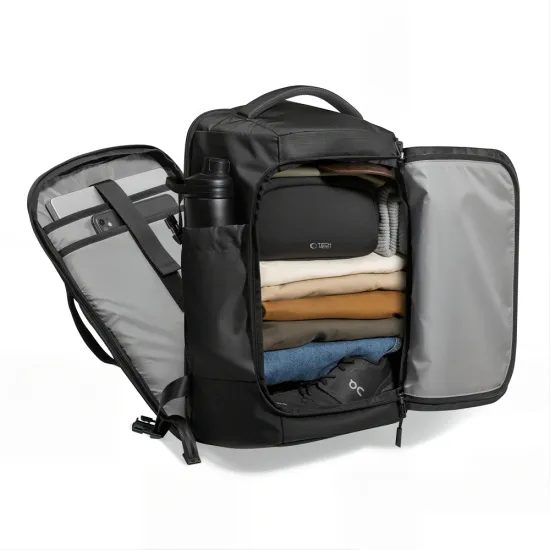Tech-Protect Defender S70 reisikott sülearvutile 24L 40×30×20 – must