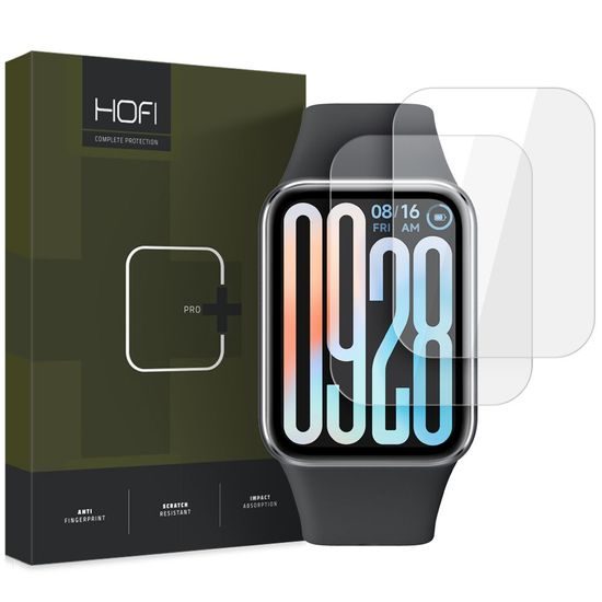 Hofi HydroFlex Pro+ fólia 2 kusy, Xiaomi Smart Band 9 Pro, priehľadné