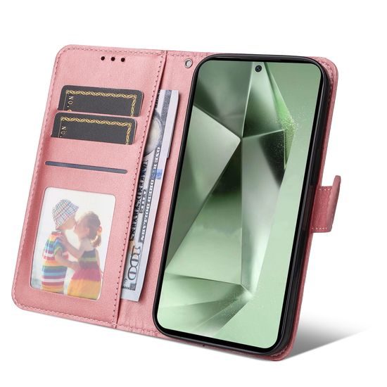 Magnet Case, Samsung Galaxy S24 FE, růžový