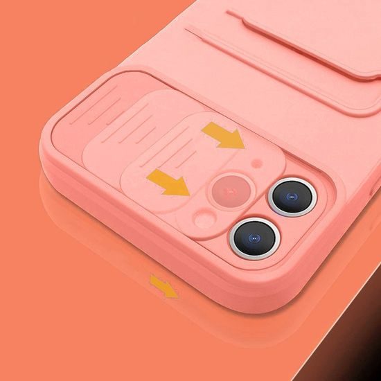 Nexeri obal se záslepkou, iPhone 14 Pro Max, oranžový