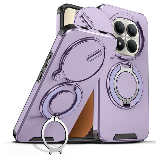 Camslide Stand maska, Xiaomi Redmi Note 15 Pro 5G, ljubičasta