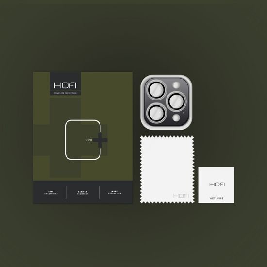 Hofi Camring Pro+, steklo za objektiv fotoaparata, iPhone 16 Pro / 16 Pro Max, prozoren