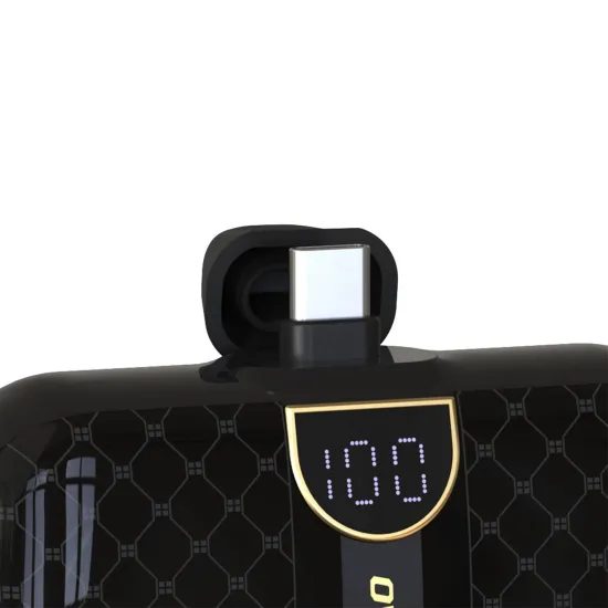 Dudao K20SC Mini powerbanka ve tvaru tašky, USB-C, 5000mAh, černá