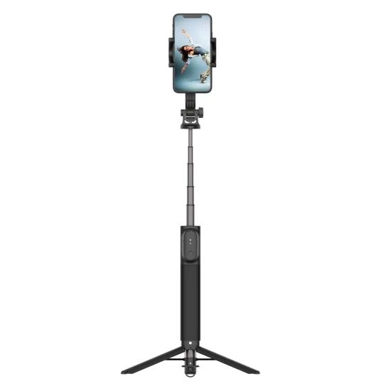 Selfie bot FIXED Snap XL állvánnyal és vezeték nélküli kioldóval, 1/4 colos menet, fekete