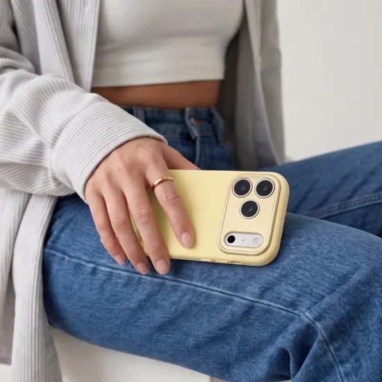 Tech-Protect Uniq MagSafe CC obal, iPhone 17 Pro / 18 Pro, žltý