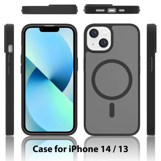 JP MagFit Colour MagSafe tok N52 mágnessel, iPhone 13 / 14, fehér