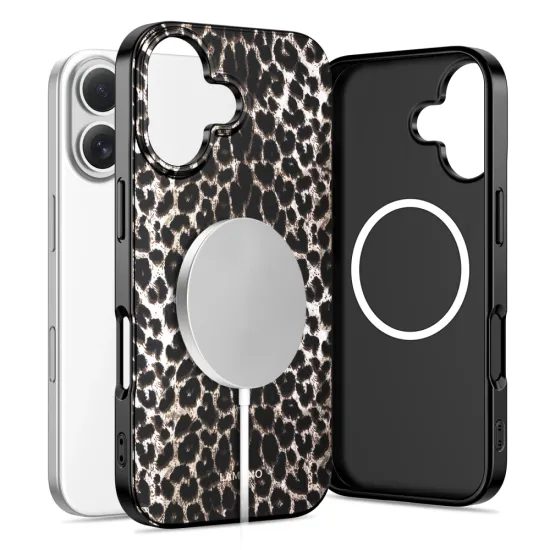 Tech-Protect Lamano MagSafe etui, iPhone 17, leopard