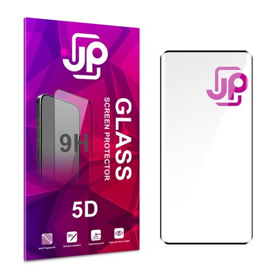JP 5D Προστατευτικό Γυαλί Οθόνης, Xiaomi Redmi Note 14 Pro Plus 5G, μαύρο