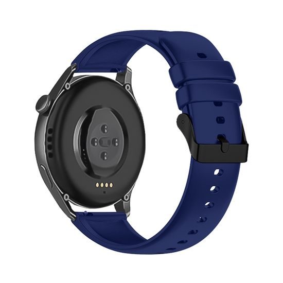 Strap One silikonski pas za Huawei Watch GT 3 42 mm, temno moder