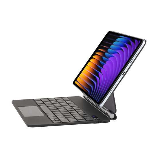 JP Magnetic Keyboard θήκη tablet με οθόνη, Xiaomi Pad 7 / 7 Pro, μαύρη
