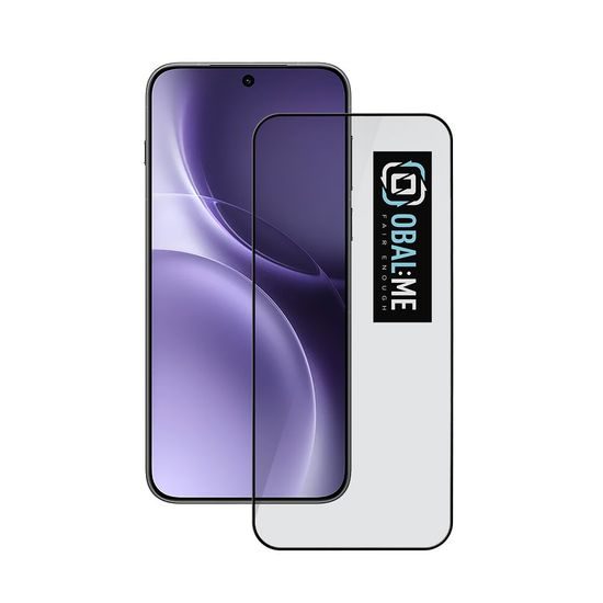 Vivo X300 Pro Screenprotector - 5D Gehard glas - Zwart