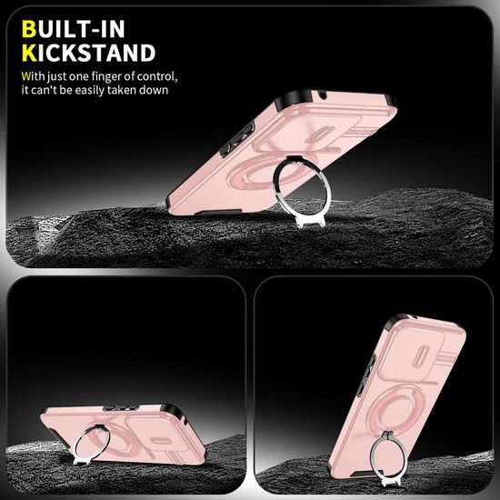 Θήκη Camslide Stand, Xiaomi 15T, ροζ