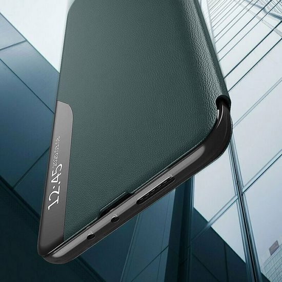 Eco Leather View Case, Samsung Galaxy A16, zelené