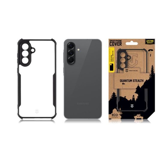 Tactical Quantum Stealth kryt, Samsung Galaxy A56 5G, černý