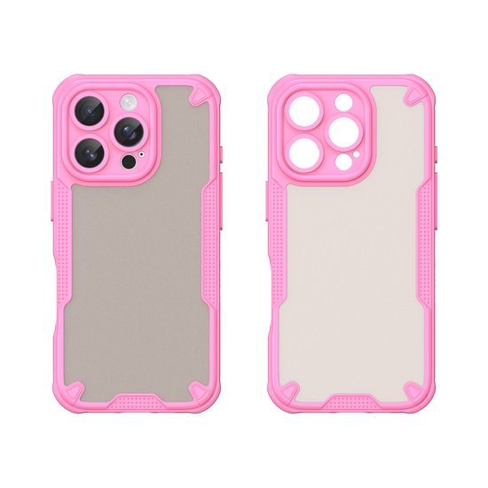 ArmorShield Hybrid Case, iPhone 16 Pro, ροζ