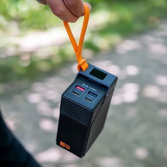Blavec akupank BJ-50 30 000 mAh 65W 2× USB-C + 2× USB-A – must