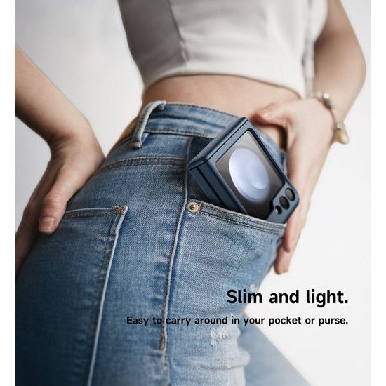 Suritch 360 Θήκη Samsung Galaxy Z Flip 5, Μπλε