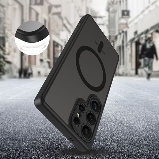 Tech-Protect MagCam MagSafe, Samsung Galaxy S25 Ultra, čierny matný