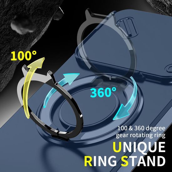 Θήκη Camslide Stand, Xiaomi 15T Pro, μπλε