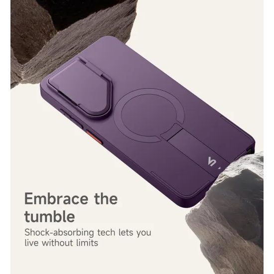 Suritch MagSafe Schutzhülle für Samsung Galaxy S26 Ultra mit Kickstand und Kameraschutz - Lila