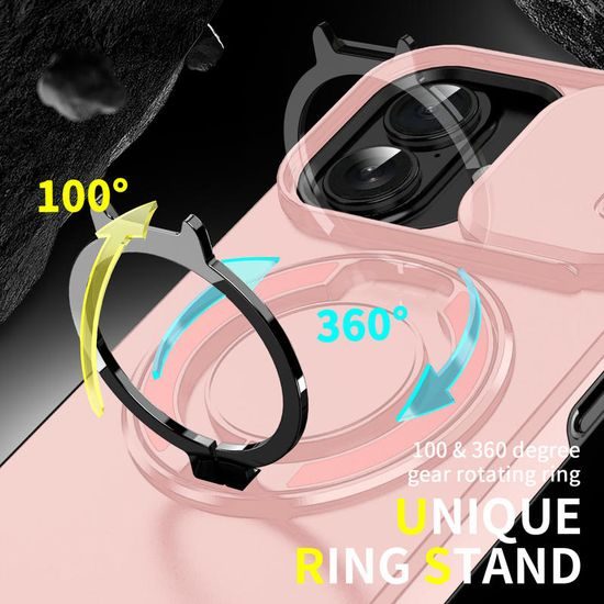 Θήκη Camslide Stand, iPhone 17, ροζ