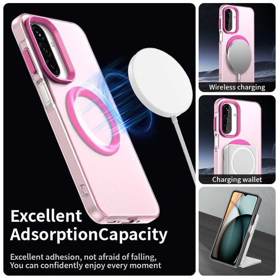 Techsuit CandyCase MagSafe Hoesje - Samsung Galaxy A27 5G - Roze