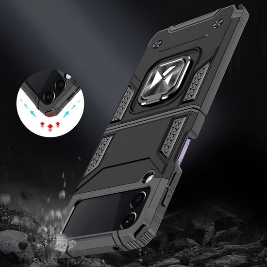 Ring Armor, Samsung Galaxy Z Flip 4, fekete
