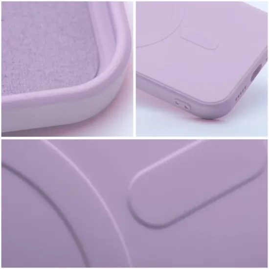 Tok Silicone Mag Cover, iPhone 12, rózsaszín