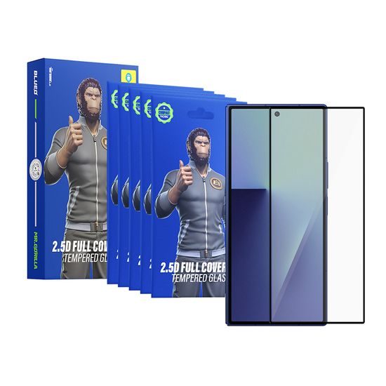 Samsung Galaxy Z Fold7 / Z Fold8 Ultra kaitseklaas – Blueo 2.5D Silk Full Cover HD karastatud klaas 5 tk – must