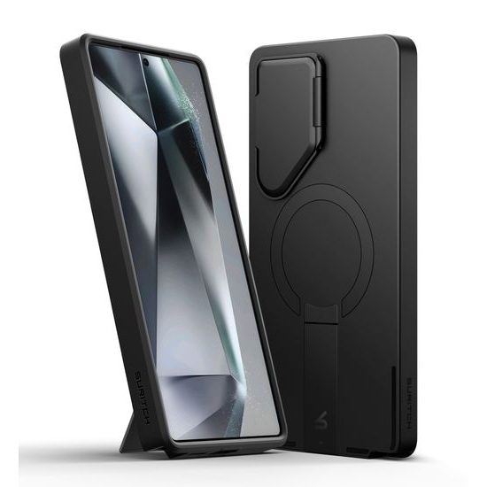 Suritch MagSafe Kickstand Camprotector Θήκη Samsung Galaxy S25 Ultra, Μαύρη