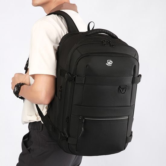 JP Batoh B23 s vákuovým kompresným vakom, 48*31*22~27 cm, čierny